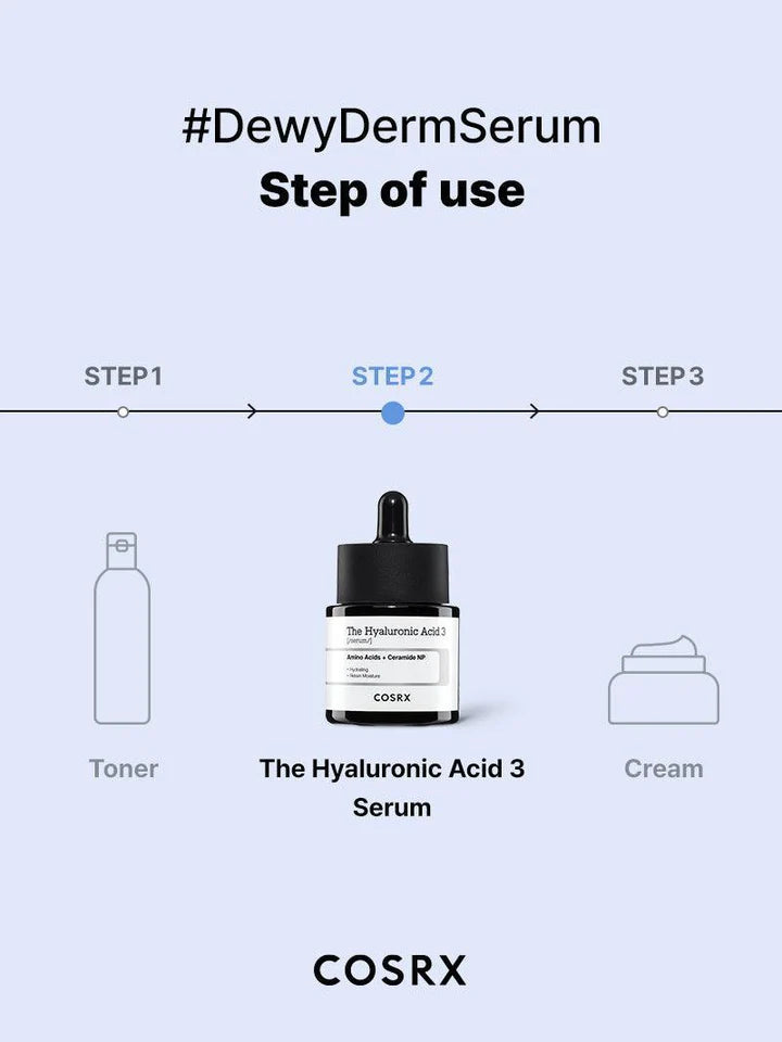 THE HYALURONIC ACID 3 SERUM (20ml)
