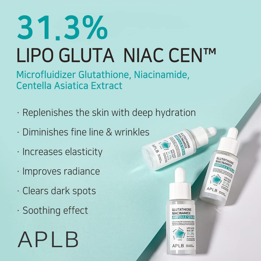 GLUTATHIONE NIACINAMIDE AMPOULE SERUM (40ml)