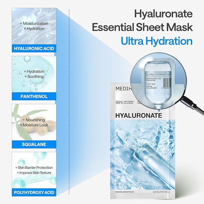 HYALURONATE ESSENTIAL MASK – ULTRA HYDRATION