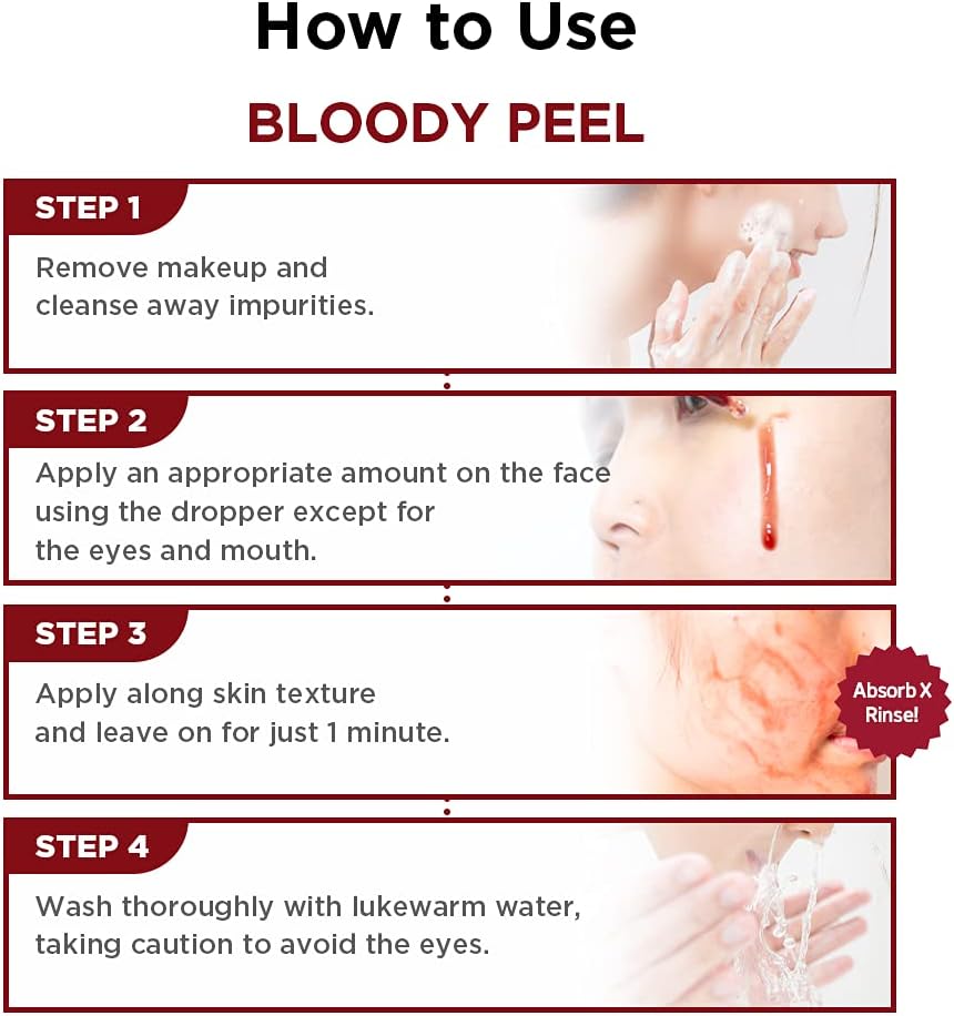 ZOMBIE BEAUTY BLOODY PEEL (30ml)