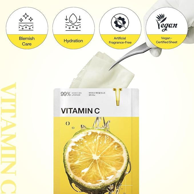 VITAMIN C ESSENTIAL MASK – CLEAR TONING