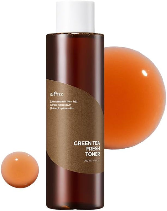 Green Tea Fresh Toner – Sebum Control & Hydration | IsNtree