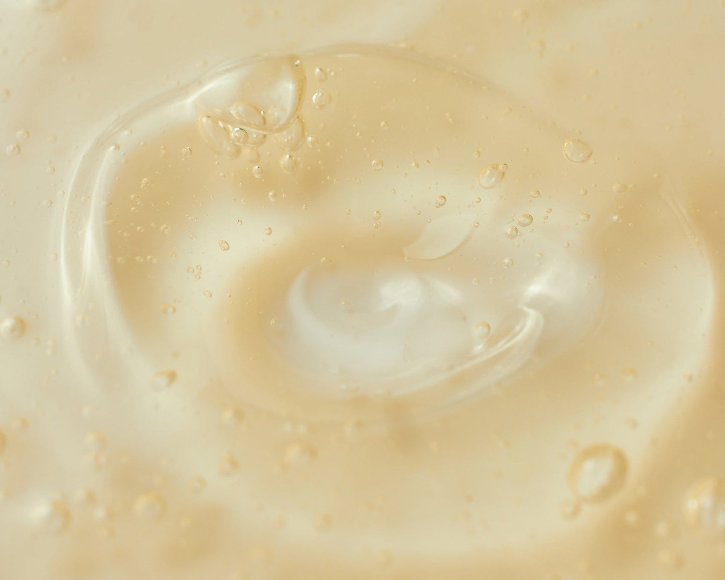 Swirled serum texture of Beauty of Joseon Glow Serum Propolis & Niacinamide, showcasing K-Beauty lightweight formula.