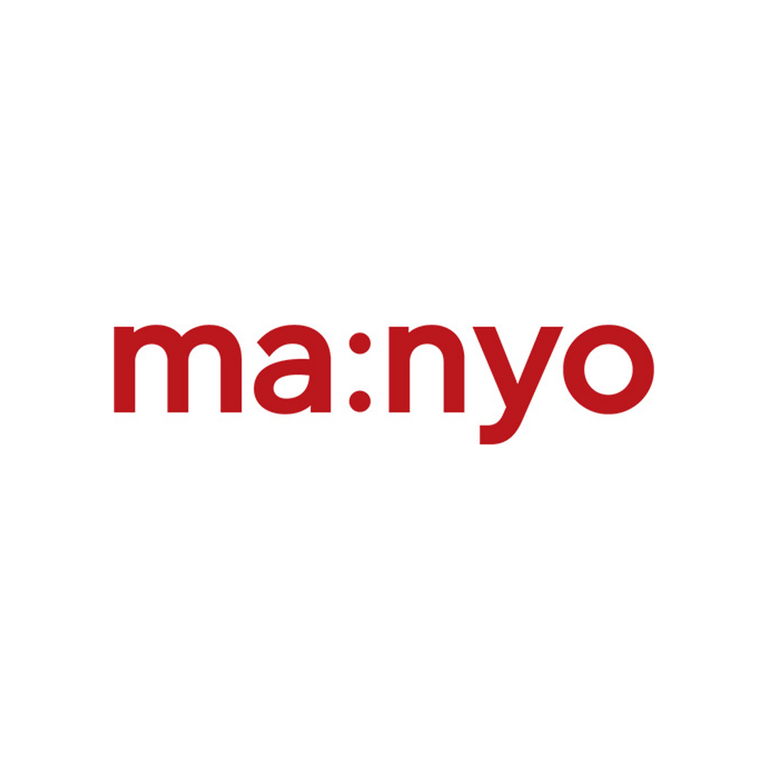 ma:nyo logo — clean-science Korean skincare powered by fermented actives like Galactomyces — available via K-BEAU