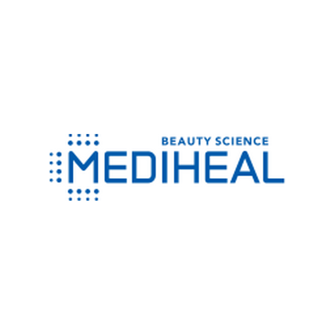 MEDIHEAL logo — original Korean sheet-mask laboratory trusted by dermatologists worldwide — shop K-BEAU