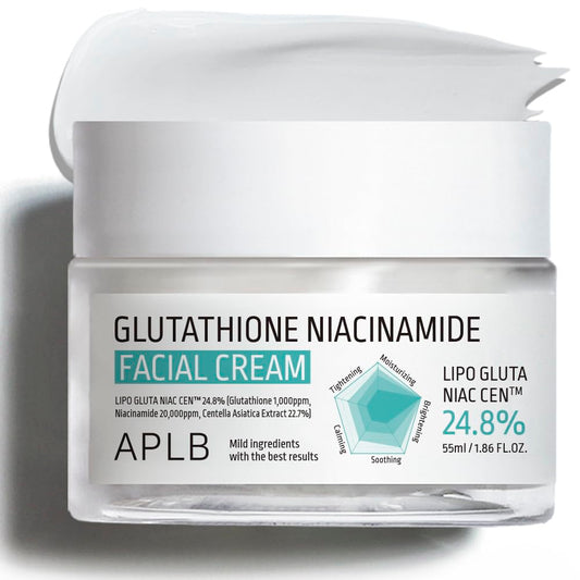 GLUTATHIONE NIACINAMIDE FACIAL CREAM (55ml)