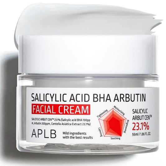 SALICYLIC ACID BHA ARBUTIN FACIAL CREAM (55ml)