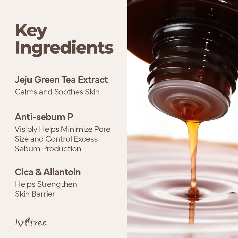 Green Tea Fresh Toner – Sebum Control & Hydration | IsNtree