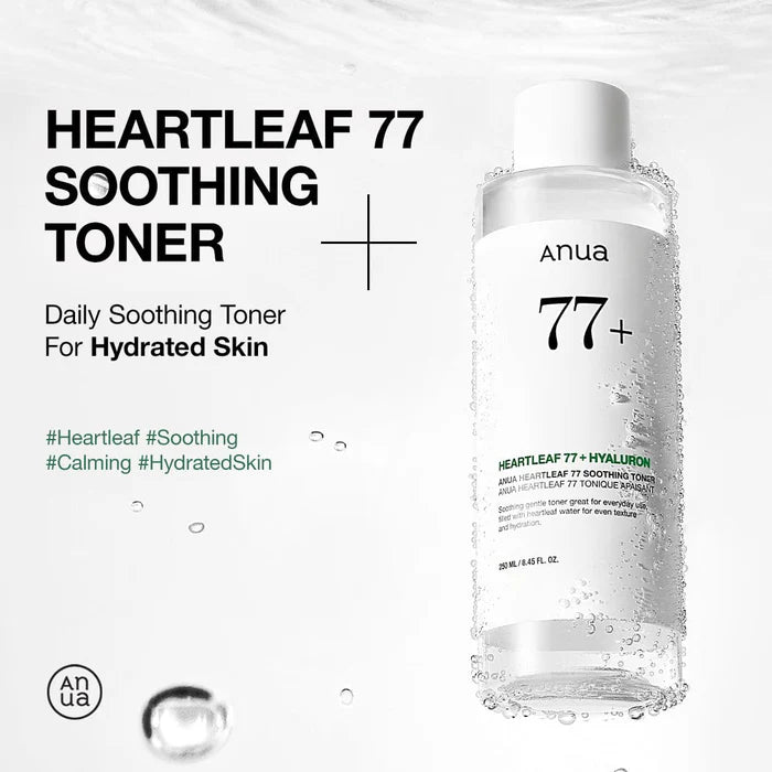 HEARTLEAF 77% SOOTHING TONER (40ml)