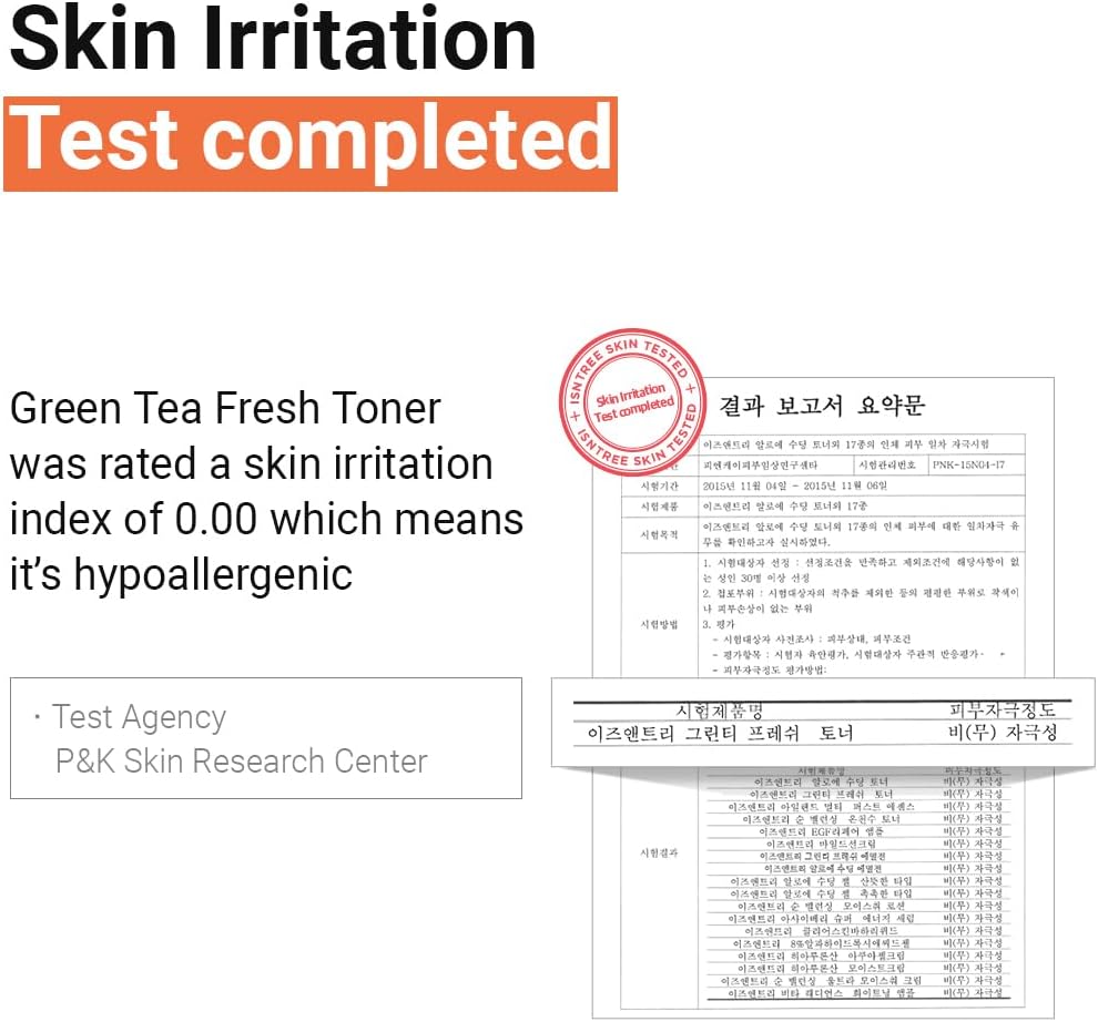 Green Tea Fresh Toner – Sebum Control & Hydration | IsNtree