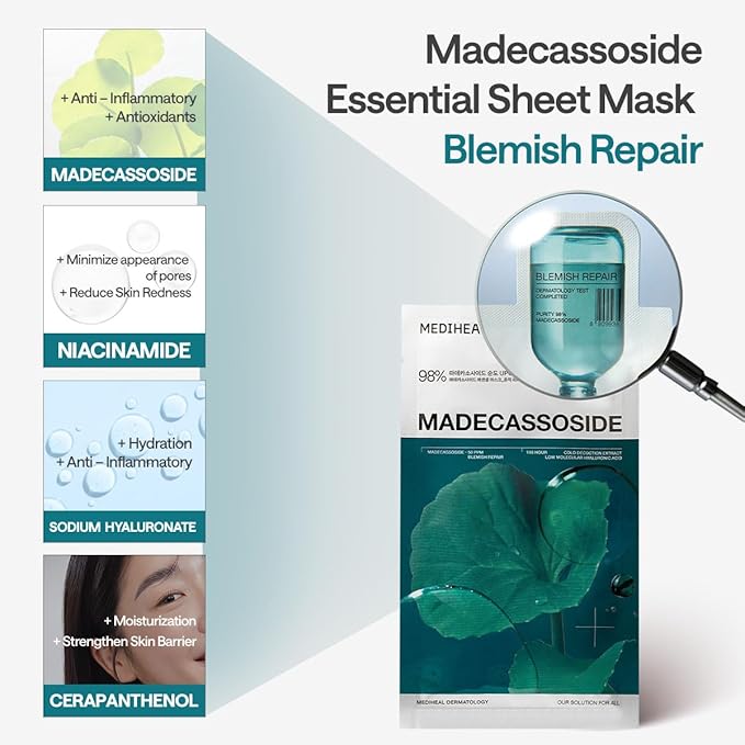 MADECASSOSIDE ESSENTIAL MASK – BLEMISH REPAIR