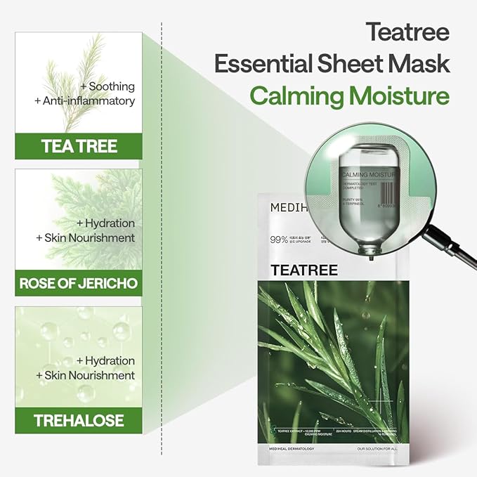 TEA TREE ESSENTIAL MASK – CALMING MOISTURE