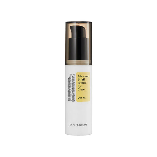 COSRX Advanced Snail Peptide Eye Cream 25ml – Korean eye cream with snail mucin, peptides and niacinamide
