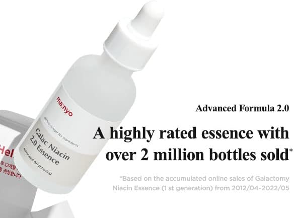 Advanced Formula 2.0 banner — ma:nyo’s cult K-beauty essence with 2M+ bottles sold.