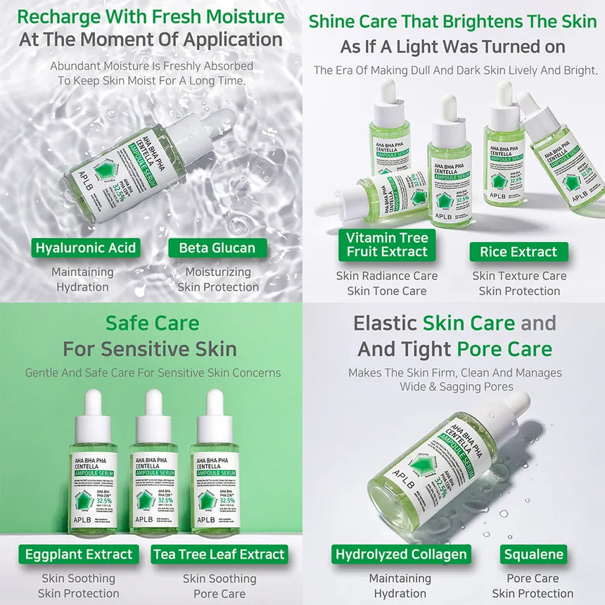 Brightening serum with vitamin tree fruit and rice extracts